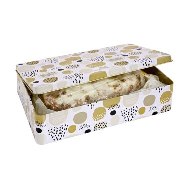 Butter-Mandel-Christstollen in der Dose