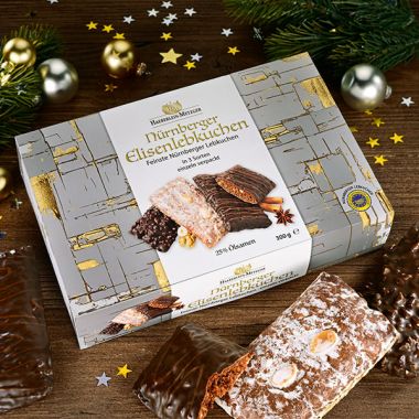 Nürnberger Elisen-Lebkuchen 3-fach sortiert
