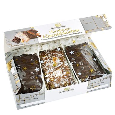 Nürnberger Elisen-Lebkuchen 3-fach sortiert