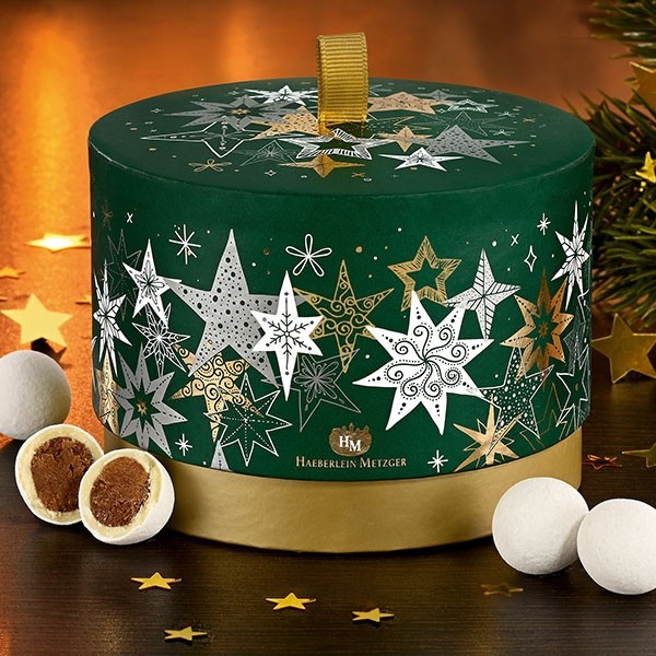 Schneeball-Traum grün-gold