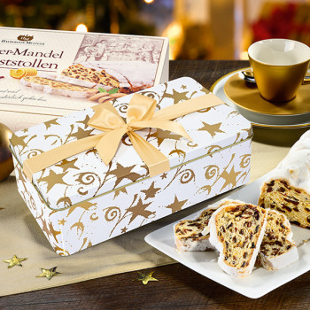 Butter-Mandel-Christstollen in der Dose