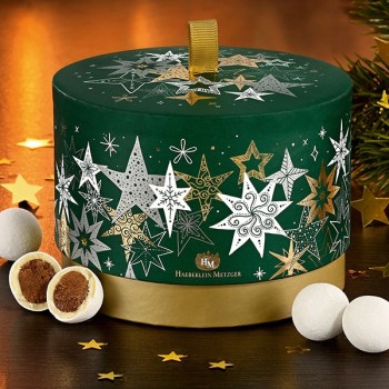 Schneeball-Traum grün-gold