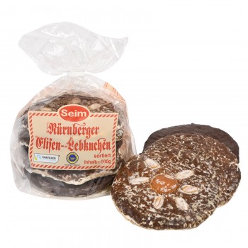 SEIM Elisen-Lebkuchen groß sortiert (24 Beutel pro Ktn.)