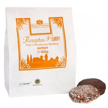 Oblaten-Lebkuchen sortiert (24 Beutel pro Ktn.)