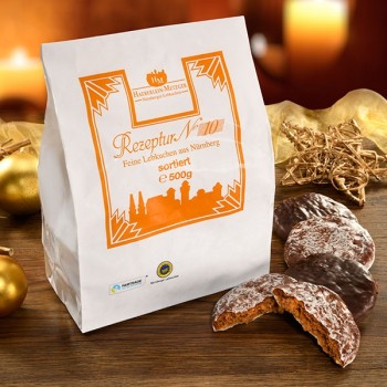 Oblaten-Lebkuchen sortiert (24 Beutel pro Ktn.)