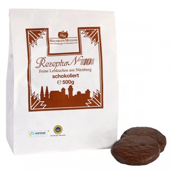 Oblaten-Lebkuchen schokoliert (24 Beutel pro Ktn.)