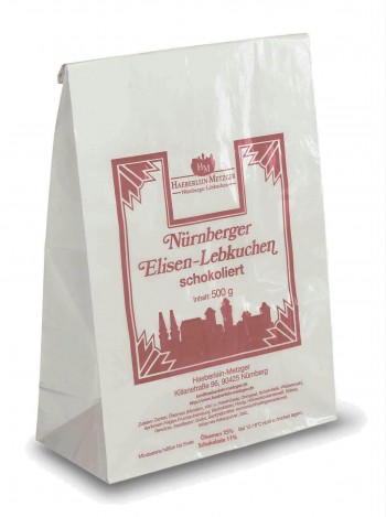 Elisen-Lebkuchen schokoliert (20 Beutel pro Ktn.)