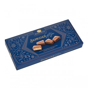 Baumkuchenspitzen mit Orangenlikör umhüllt mit Vollmilchschokolade  (15 Packungen pro Ktn.)