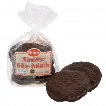 SEIM Elisen-Lebkuchen groß schokoliert (24 Beutel pro Ktn.)