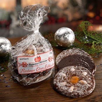 Elisen-Lebkuchen groß sortiert (24 Beutel pro Ktn.)
