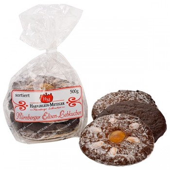 Elisen-Lebkuchen groß sortiert (24 Beutel pro Ktn.)