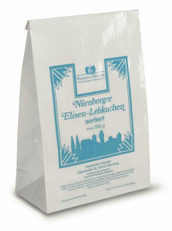 Elisen-Lebkuchen sortiert (20 Beutel pro Ktn.)