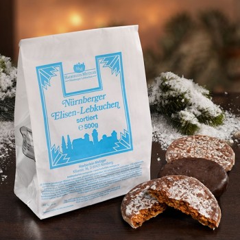 Elisen-Lebkuchen sortiert (20 Beutel pro Ktn.)