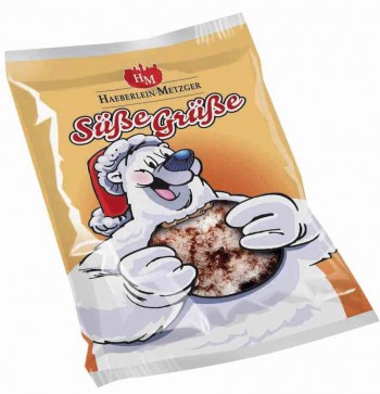 Süße Grüße, glasiert (120 Stk. pro Ktn.)