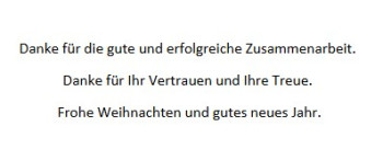 Grußkarte Weihnachtsbaum Text C